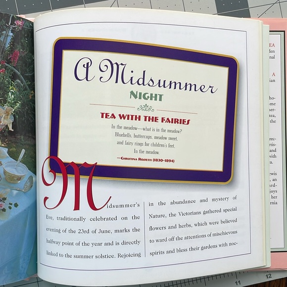 Taking Tea with Alice, Looking-Glass Tea Parties... Victorian Teas, c1997 - Picture 11 of 15